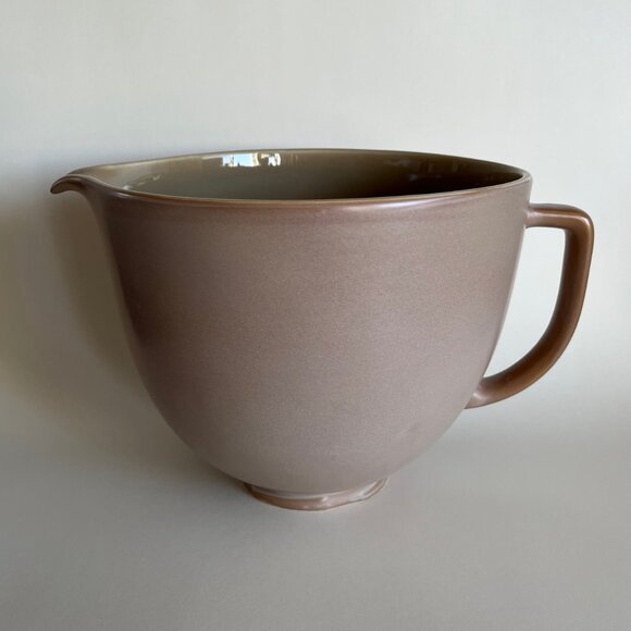 BRAND NEW IN BOX! KitchenAid 5 Qt Quart Fired Clay Ceramic Bowl KSM2CB5PFC - Picture 2 of 9